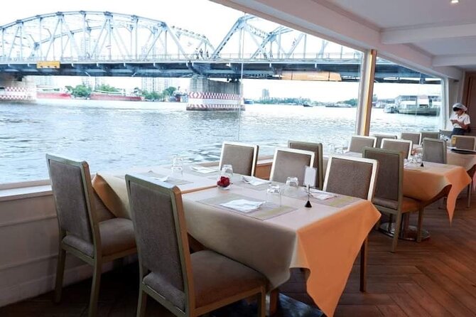 Meridian Sunset Dinner Cruise - Floating Paradise From ICONSIAM Bangkok - King Taksin Bridge and the return toward ICONSIAM
