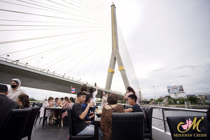 Meridian Sunset Dinner Cruise - Floating Paradise From ICONSIAM Bangkok - The Grand Palace from the river