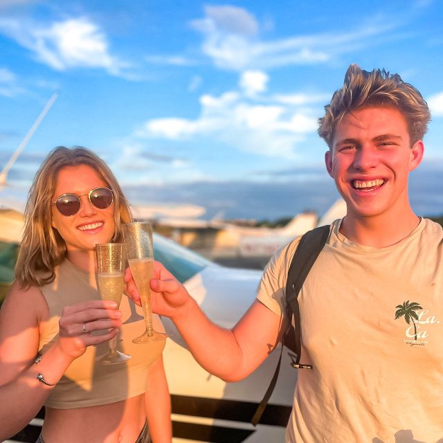 Miami Beach: Romantic Sunset Flight with Champagne - Starting at Miami Executive Airport in Kendall