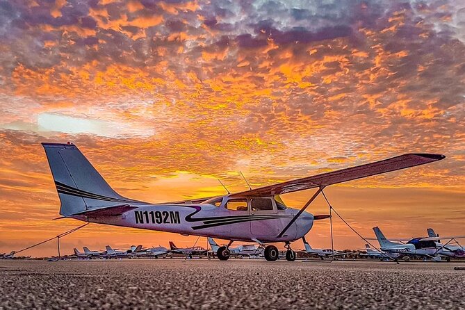 Miami Beach: Romantic Sunset Private Airplane Tour with Champagne - What the private format is worth at $149 per person