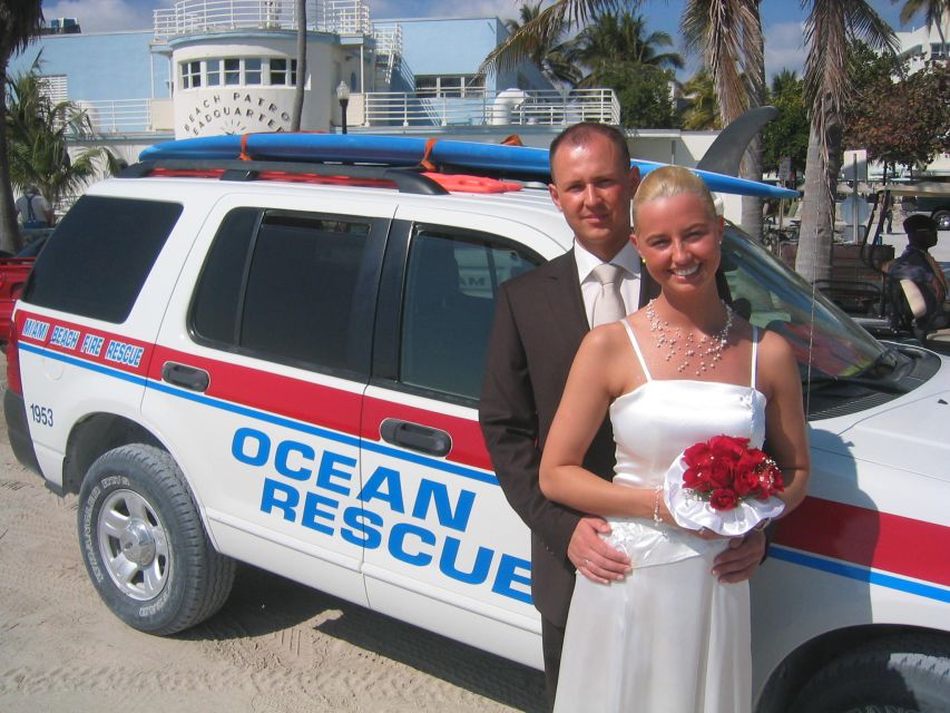 Miami: Beach Wedding or Renewal of Vows - Roses, champagne, and 50 photos
