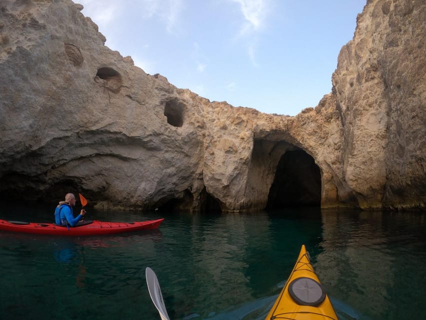 Milos: Romantic Semi Private Sunset Kayaking Tours - What to bring and what to leave behind