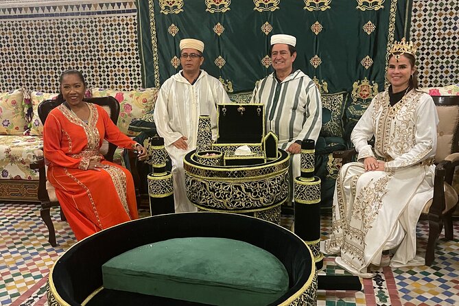 Moroccan Wedding Celebration with Lunch or Diner - Seven salads, tagine, fruit, and Moroccan tea