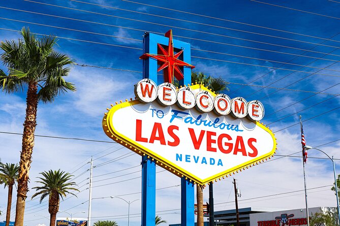 Movie Themed Wedding or Vow Renewal at Las Vegas Sign - Front-side photos at the famous sign