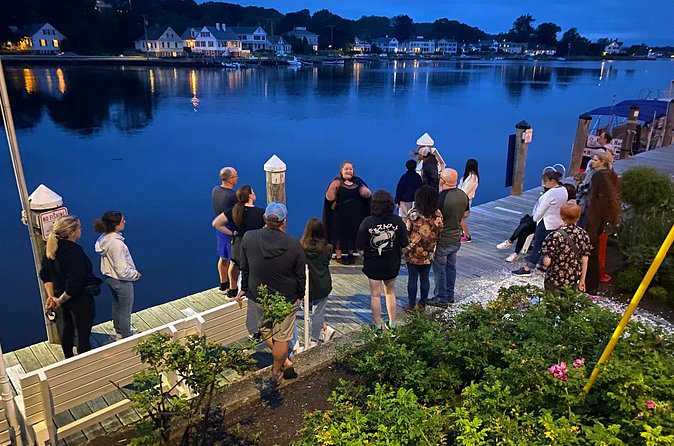 My Bloody Valentine Downtown Mystic Ghost Tour - Fort Rachel Marina provides the final story