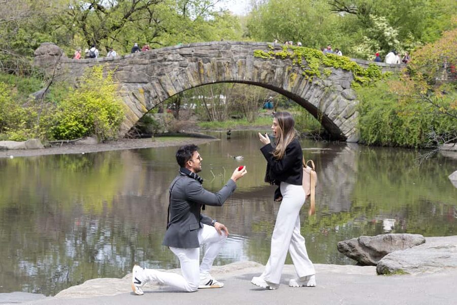 NYC: Surprise Proposal Photoshoot - Capture the Yes Forever - Timing, clothing, and small details that matter