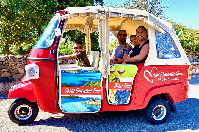 Olbia: Private Romantic Tuk-Tuk Tour - San Simplicio Basilica and its granite walls