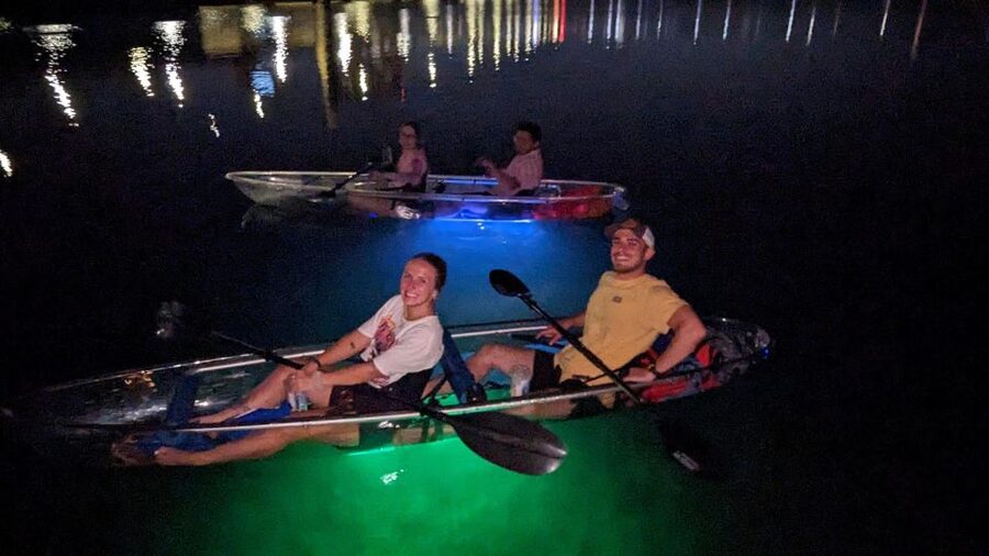 Orlando: Date Night LED Night Glow Tour with Sparkling Wine - Why the glowing water is the main attraction