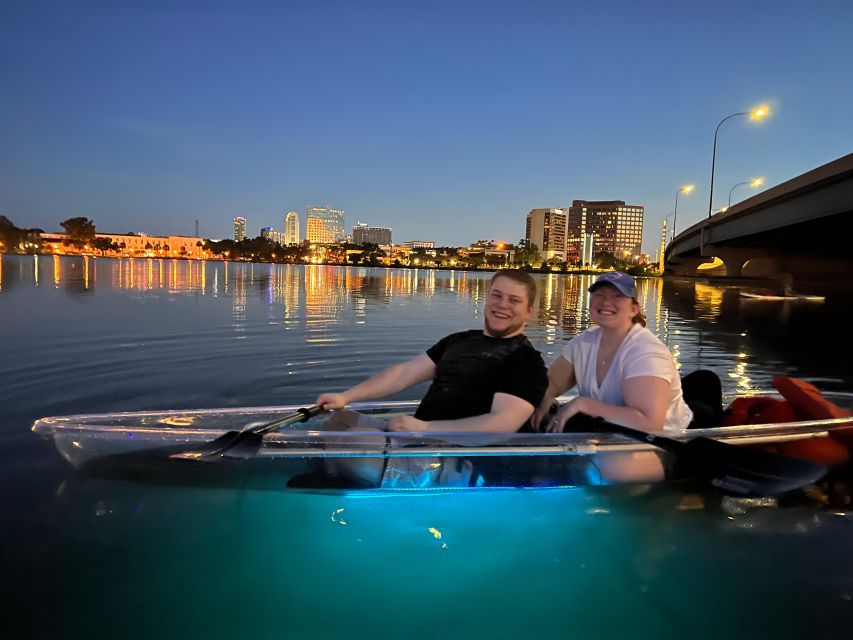 Orlando: Date Night LED Night Glow Tour with Sparkling Wine - Getting comfortable on the water