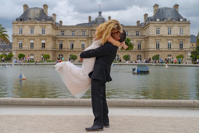 Paris Luxembourg Garden Wedding Vows Renewal Ceremony with Photo Shoot - Why Luxembourg Garden works so well for a vow renewal