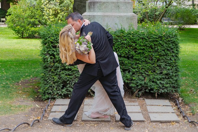 Paris Luxembourg Garden Wedding Vows Renewal Ceremony with Photo Shoot - Clothing, comfort, and small details that matter