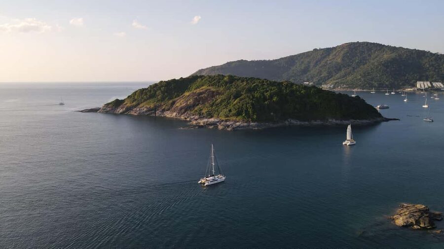 Phuket: Coral Island Snorkeling & Promthep Sunset Dinner - Thai dinner arrives before the Promthep sunset