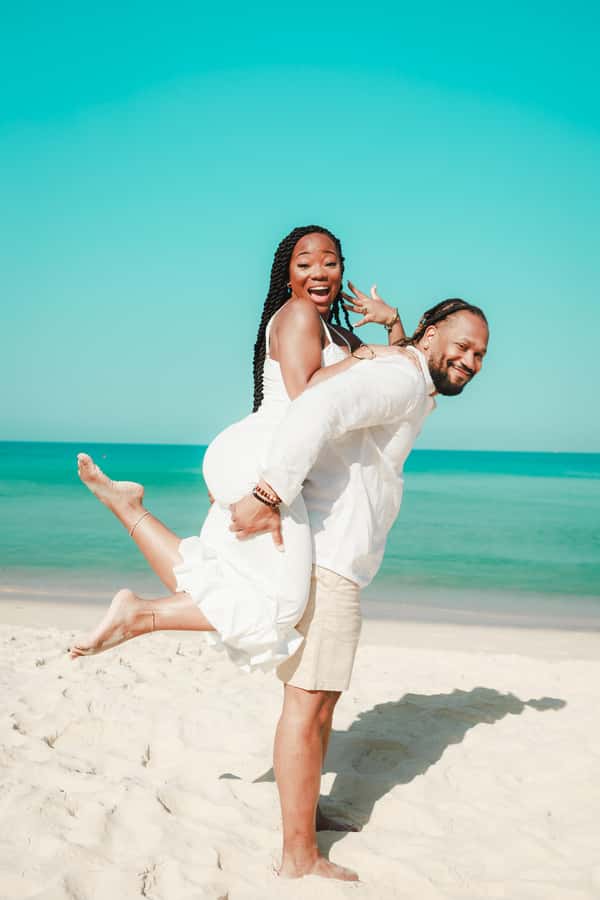 Phuket: couple photoshoot at Surin Beach - Why Surin Beach works well for couple portraits