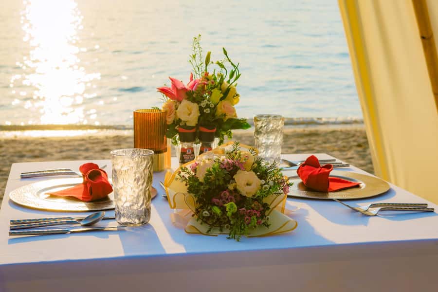 Phuket: Romantic Dinner on Cape Panwa Beach - What the three-hour evening includes
