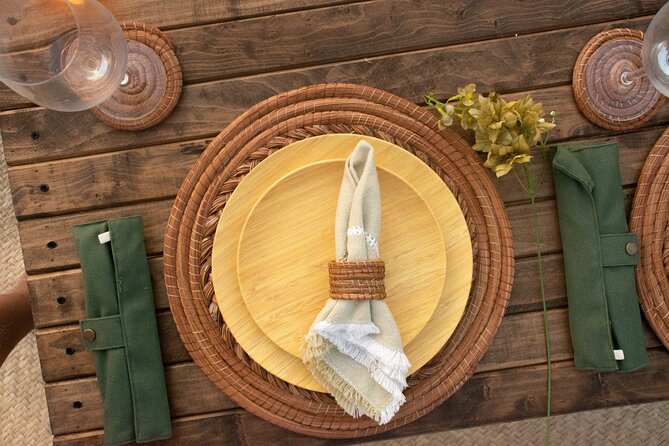 Picnic or Romantic Dinner on the Beach - How the 2.5-hour schedule works