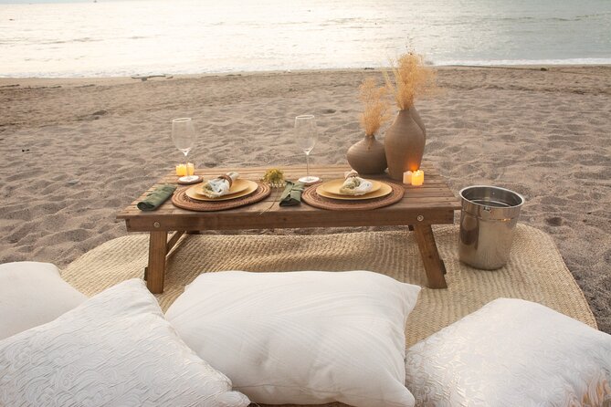 Picnic or Romantic Dinner on the Beach - Special touches that make it feel personal