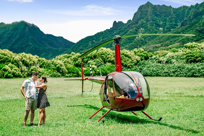 Private 45 Minute Helicopter Tour with Romantic Landing - The maze and Pearl Harbor from above