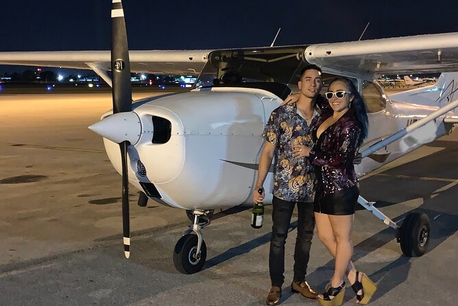 Private 60 Minute Romantic Air Tour with Champagne in Miami - From Pinecrest and Coral Gables toward Coconut Grove