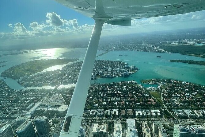 Private 60 Minute Romantic Excursion Air Tour with Champagne - Surfside, Bal Harbour, and Sunny Isles Beach