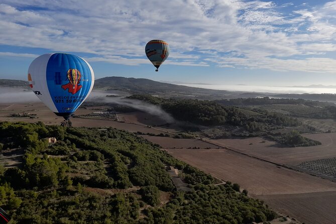 Private Balloon Flight Over Mallorca for Two People - Breakfast from May through October