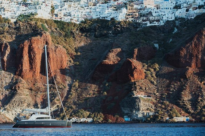 Private Beautiful Day or Romantic Sunset Cruise with Meal and Drinks - Greek Food Cooked on the Catamaran