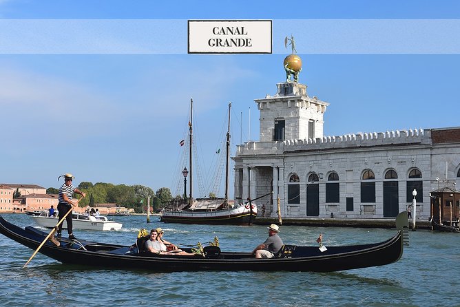 Private Crafted Gondola Ride on the Grand Canal - Madonna della Salute at the Grand Canal Entrance