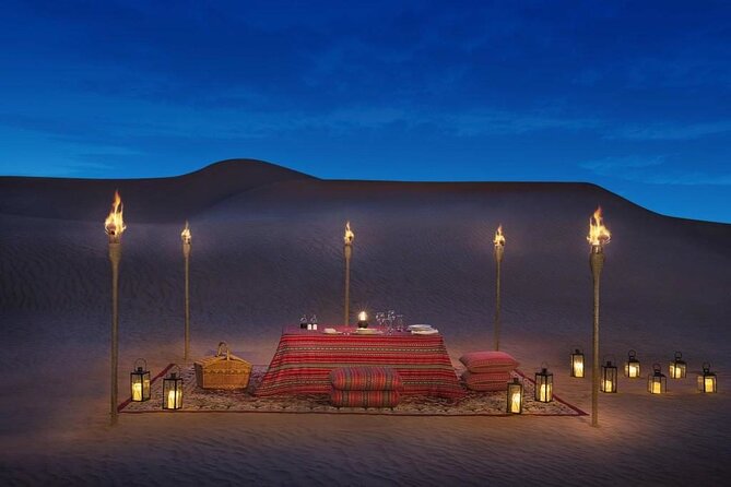 Private Dinner in middle of desert with sunset quad bike tour - Why the private format matters