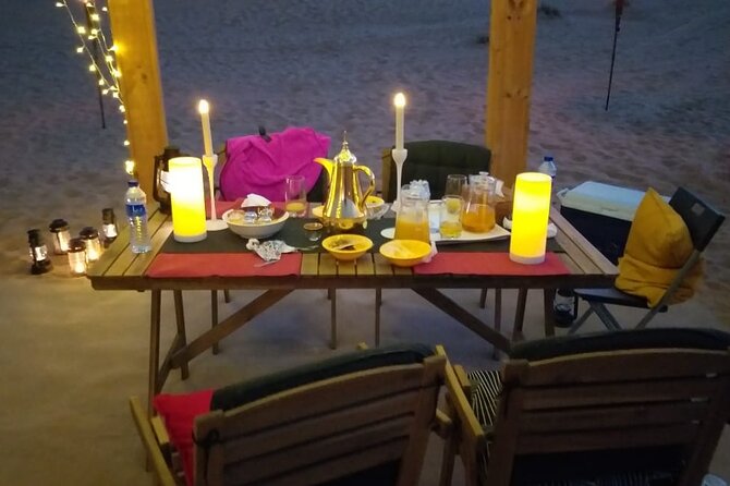 Private Dinner in middle of desert with sunset quad bike tour - Who should book this desert evening