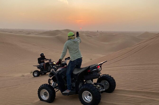 Private Dinner in middle of desert with sunset quad bike tour - Cancellation and booking details