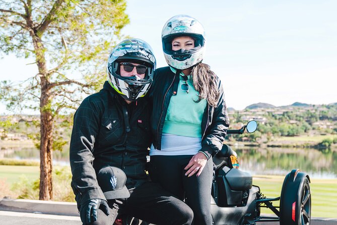 Private Guided Red Rock Canyon Tour for Couples on a CanAm Trike - Seven Magic Mountains and the Las Vegas sign