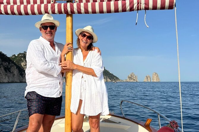 Private Island of Capri Boat Tour for Couples - The Red Grotto and other caves