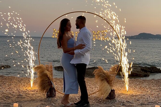 Private Marriage Proposals - A quiet Rhodes beach made for one big question