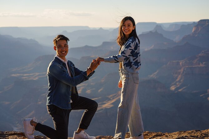 Private Proposal Professional Photo Shoot - Grand Canyon - What the four-hour session adds
