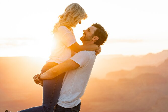 Private Proposal Professional Photo Shoot - Grand Canyon - Choosing scenic locations and handling crowds
