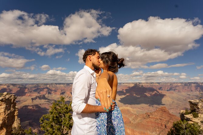 Private Proposal Professional Photo Shoot - Grand Canyon - The final photos and editing limits