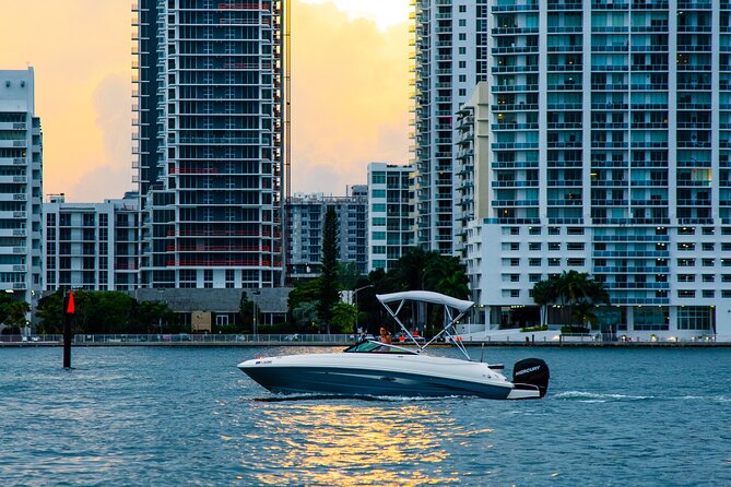Private Romantic Sunset Boat Cruise in Fort Lauderdale! - Riverwalk and downtown views
