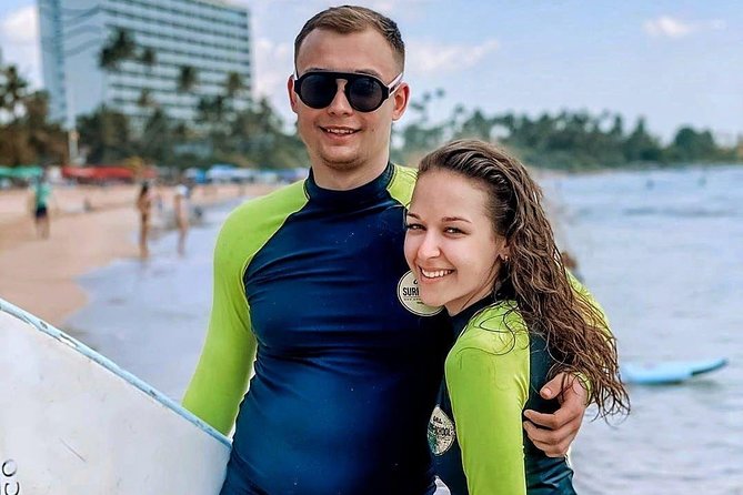 PRIVATE Surf lesson for Beginners Couple - Practical details that affect your morning
