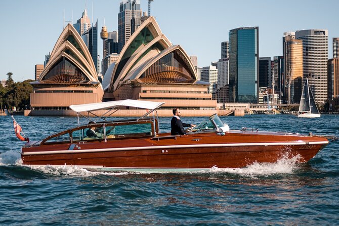 Private Sydney at Night Cruise for two guests - Leaving Darling Harbour at 6:30 pm