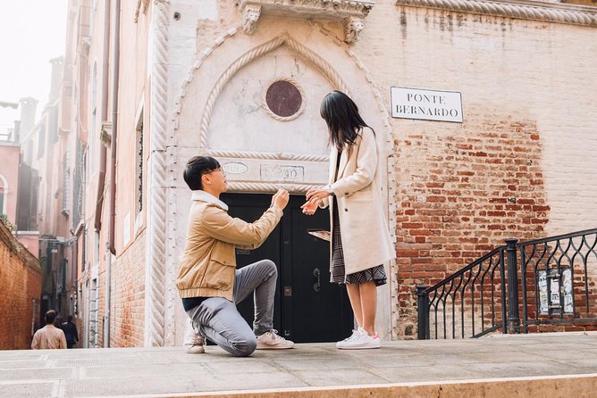Proposal Photographer in Venice - What happens during the one-hour session