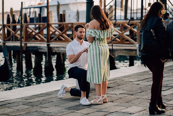 Proposal Photographer in Venice - Weather changes and last-minute adjustments
