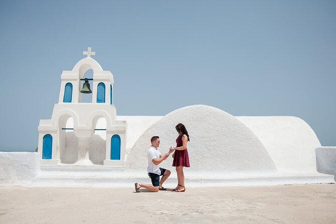 Proposal Photoshoot Santorini - The digital photos and delivery