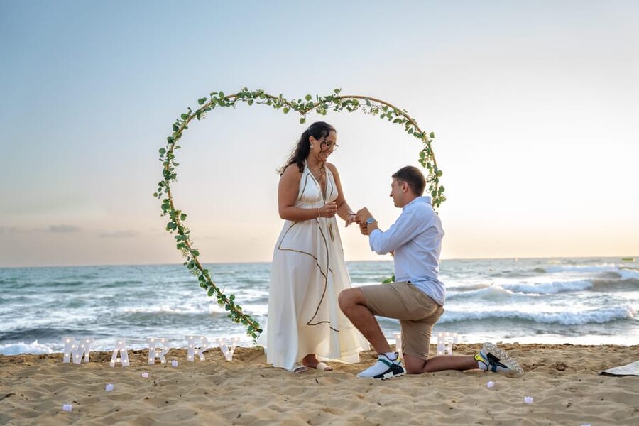 Proposal Photoshoot with Professional Photographer in Malta - Turning a nervous question into a carefully planned moment