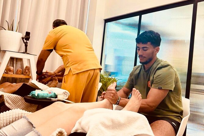 Reflexology Couples Workshop in Crete - Reflexology principles and foot zones