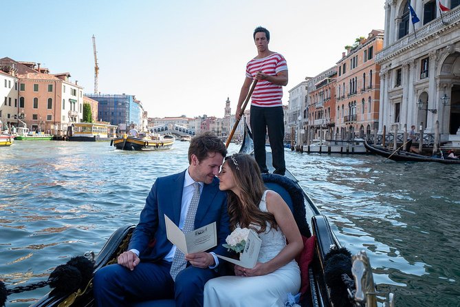 Renew your wedding vows on a romantic gondola - Walking through Piazza San Marco