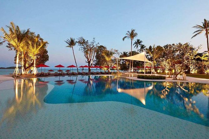 Romantic 4-Course Dinner for Two on the Beach by the Amari Samui - The gazebo and the sunset