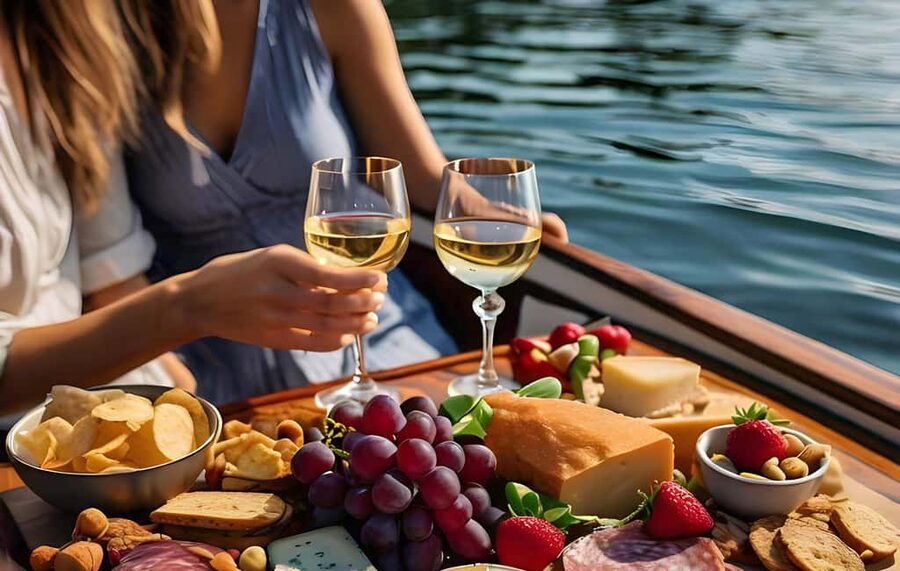 Romantic Boat Cruise with Wine & Cheese or Surprise Dinner - Key points at a glance