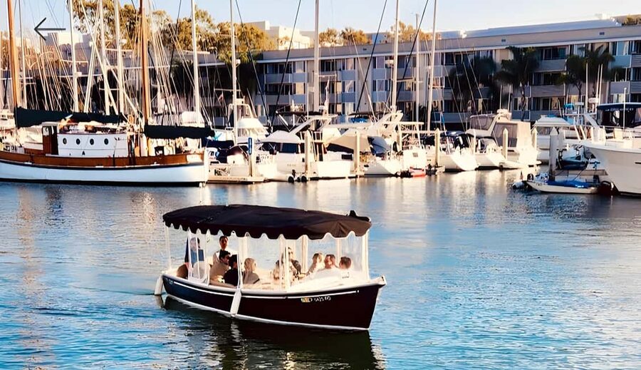 Romantic Boat Cruise with Wine & Cheese or Surprise Dinner - Wine, music, blankets, and the dining choices