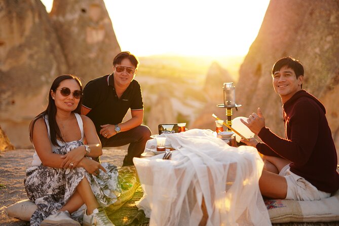 Romantic Cappadocia Sunset Dinner and Wine - Reaching the mountain setting from your hotel