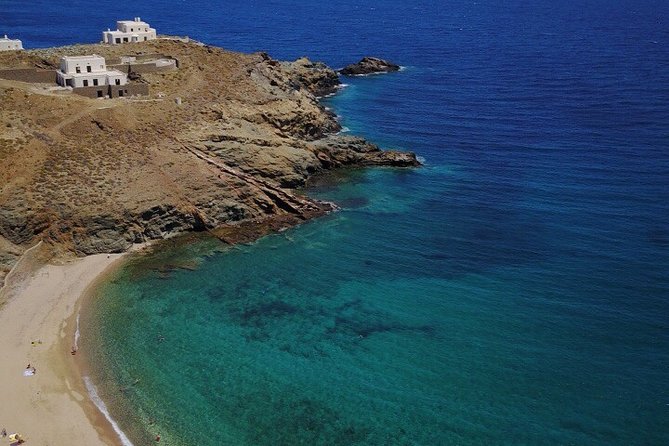 Romantic Cycling Tour with Private Picnic at the beach - Leaving Mykonos Town behind at Mykonos Vioma Organic Farm