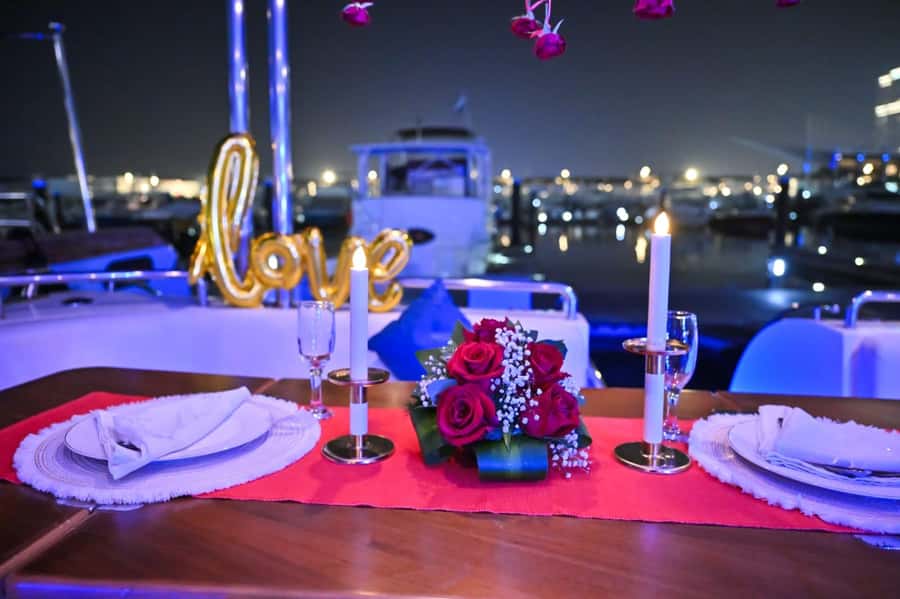 Romantic Dinner on Private Yacht - Setting Sail From Dubai Marina